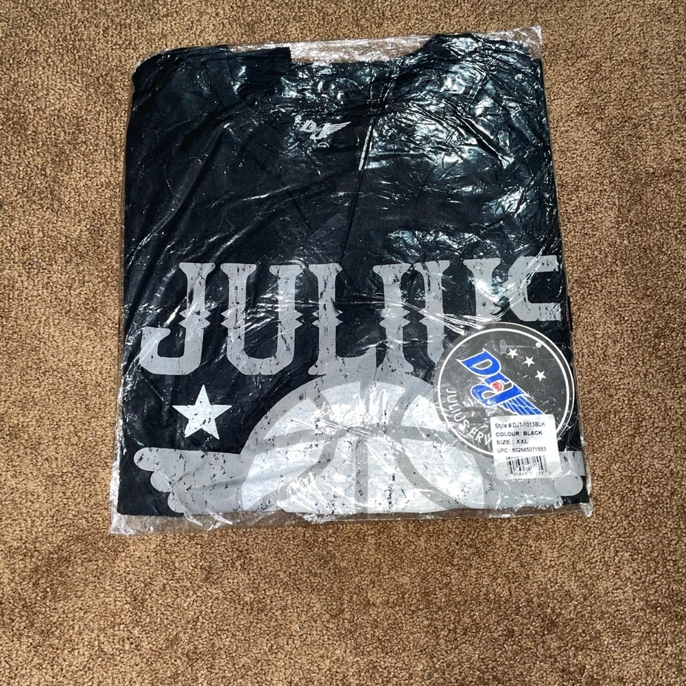 Dr J Julius Erving T-Shirt New With Tags